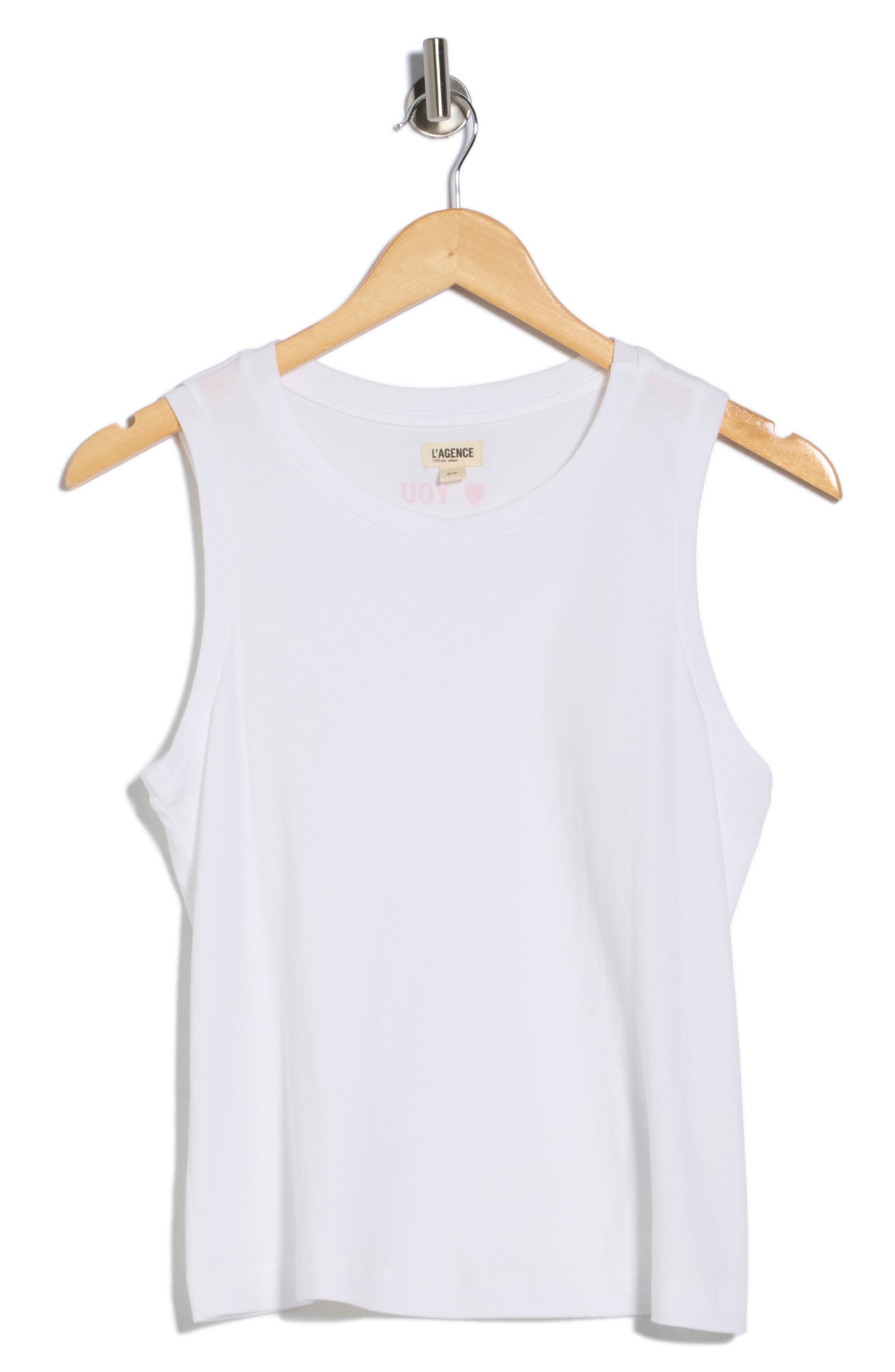 L'AGENCE Mikaela Organic Cotton Tank