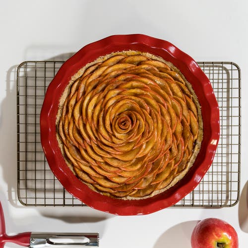 Cuisipro 14 X 9.25-inch Rectangular Steel Nonstick Cooling Rack In Brown