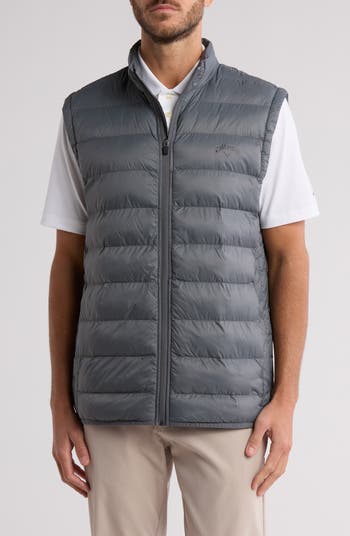 ダウンベスト NOIAGO Muffler padding vest gray Callaway Golf® Full Zip Puffer Vest | Nordstromrack