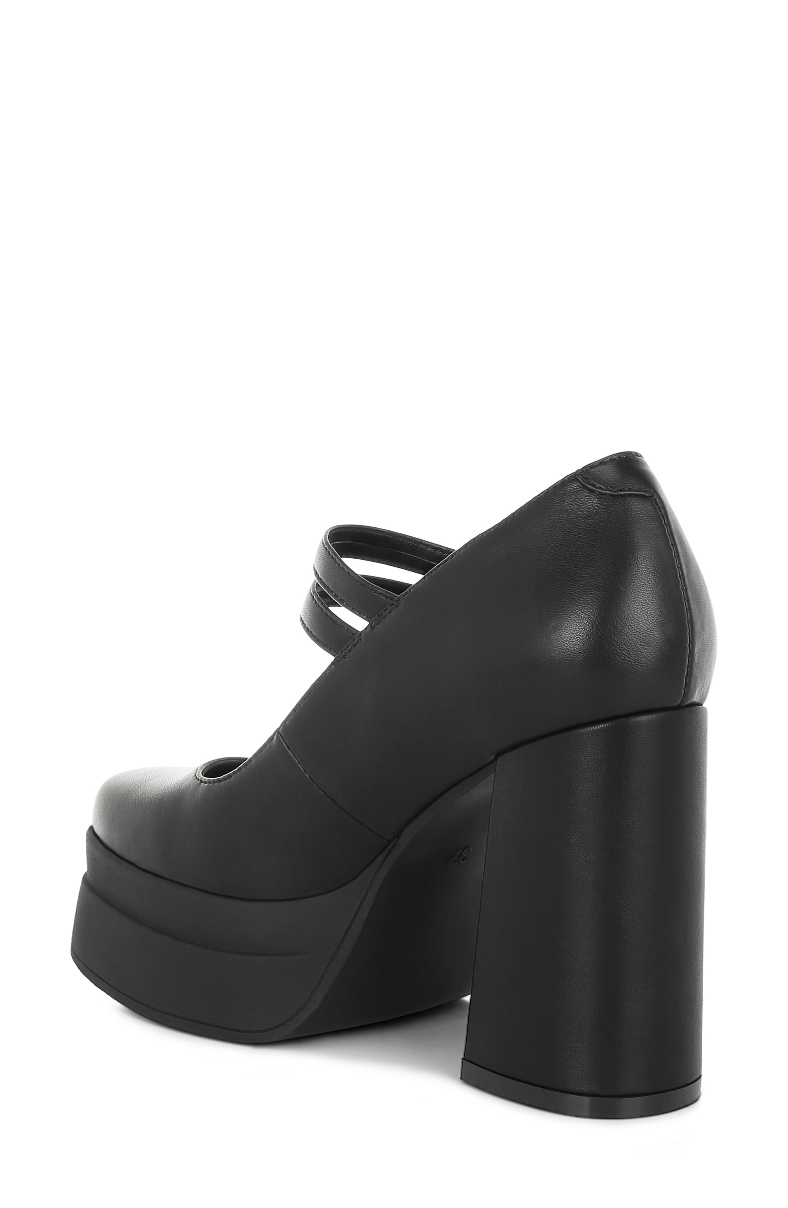 LONDON RAG Kenny Mary Jane Platform Pump, Alternate, color, Black