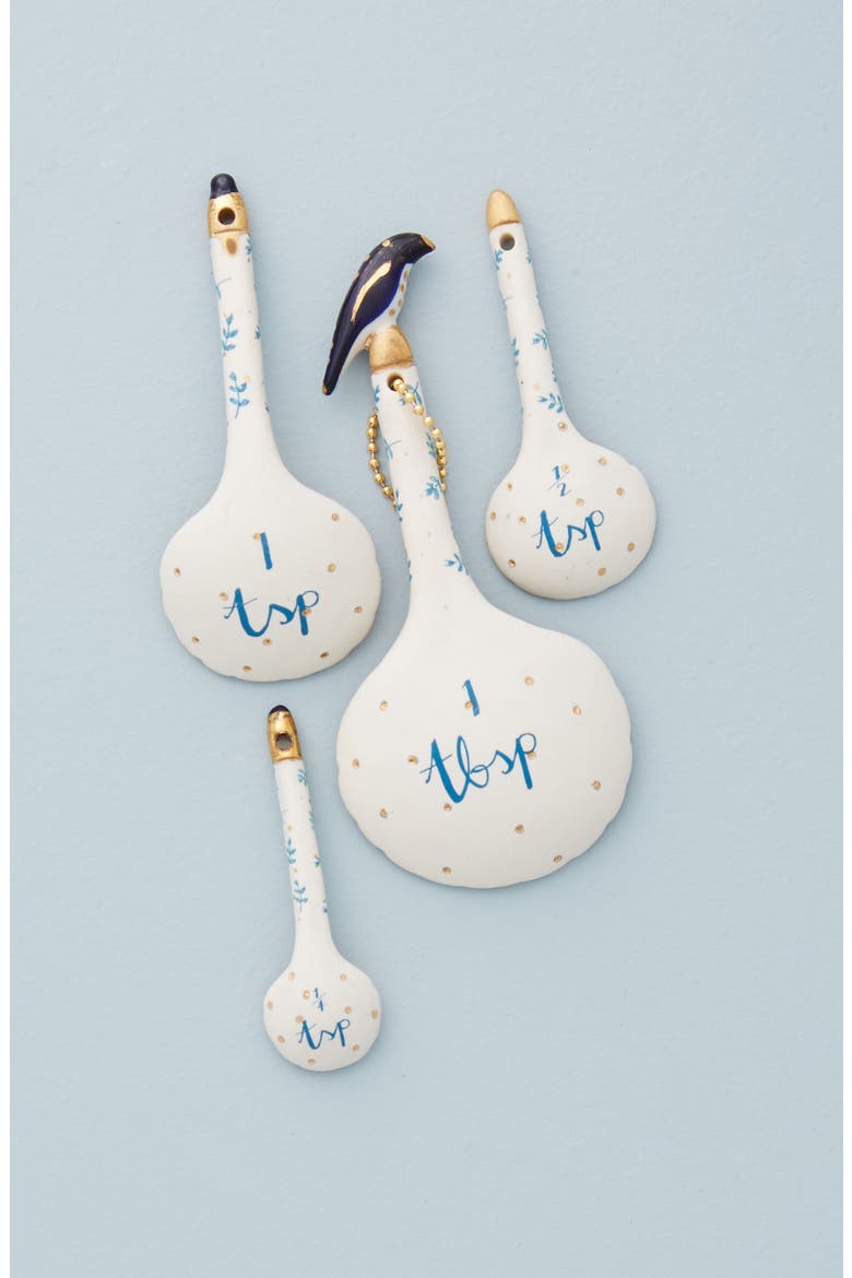 Anthropologie Seashell Measuring Spoon Set, Alternate, color, MULTI