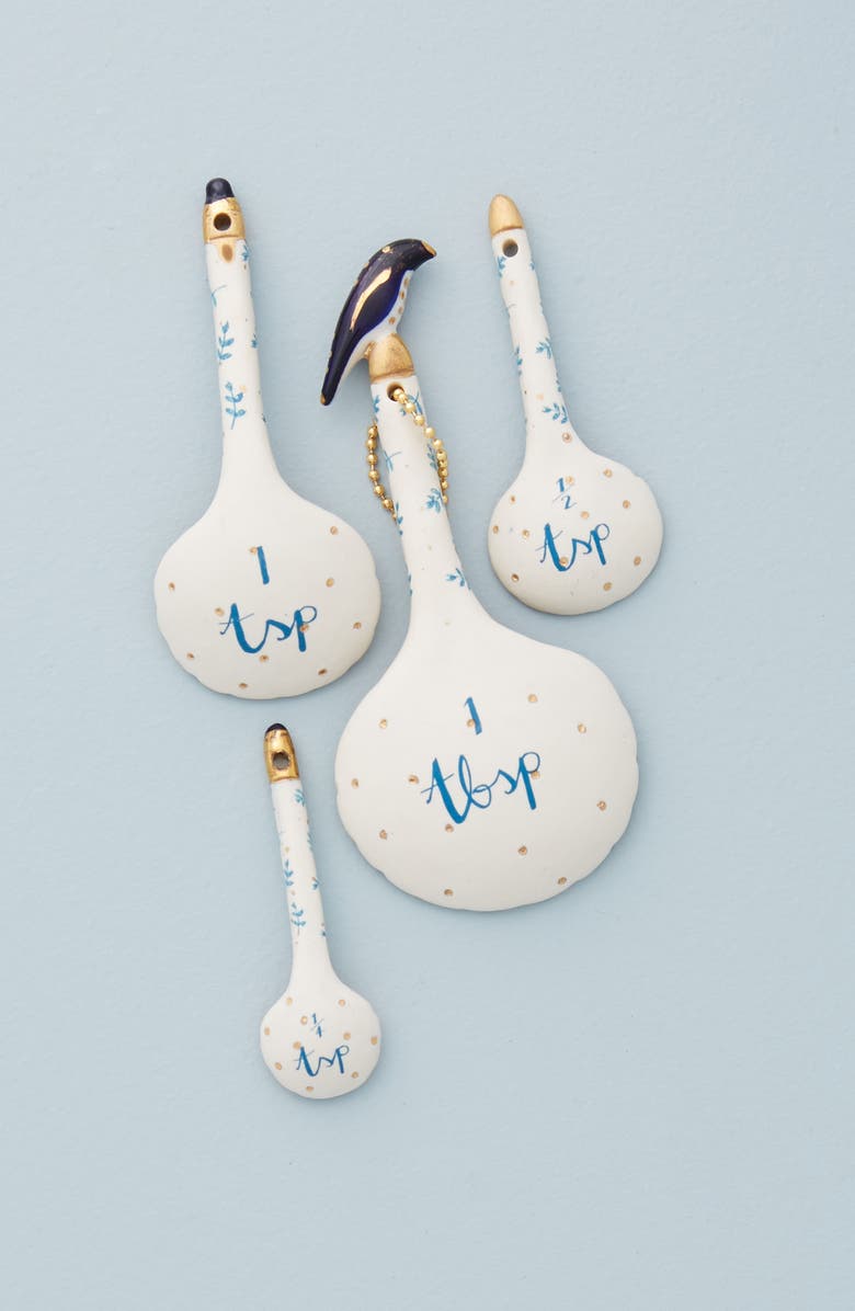 Anthropologie Home Anthropologie Seashell Measuring Spoon Set, Alternate, color,
