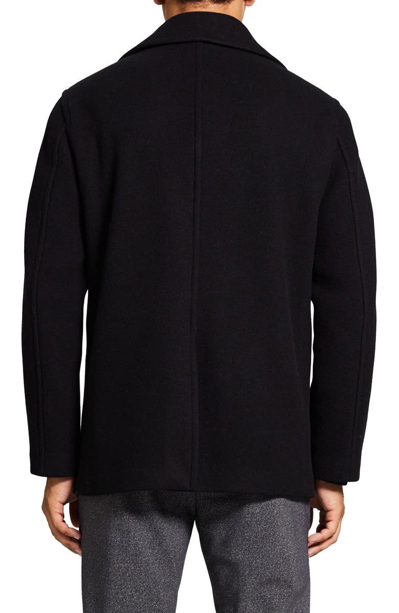 Theory Wool Blend Peacoat, Alternate, color, 