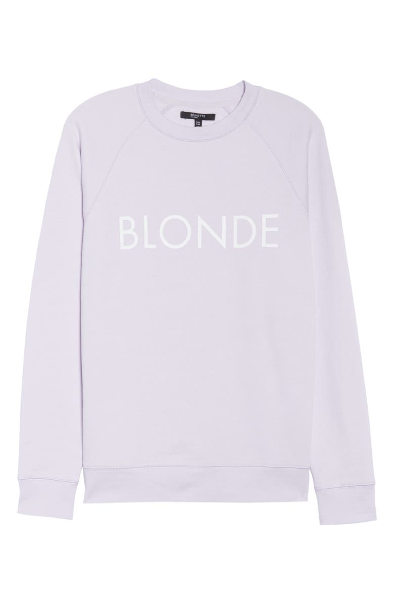 BRUNETTE the Label Blonde Sweatshirt, Alternate, color,