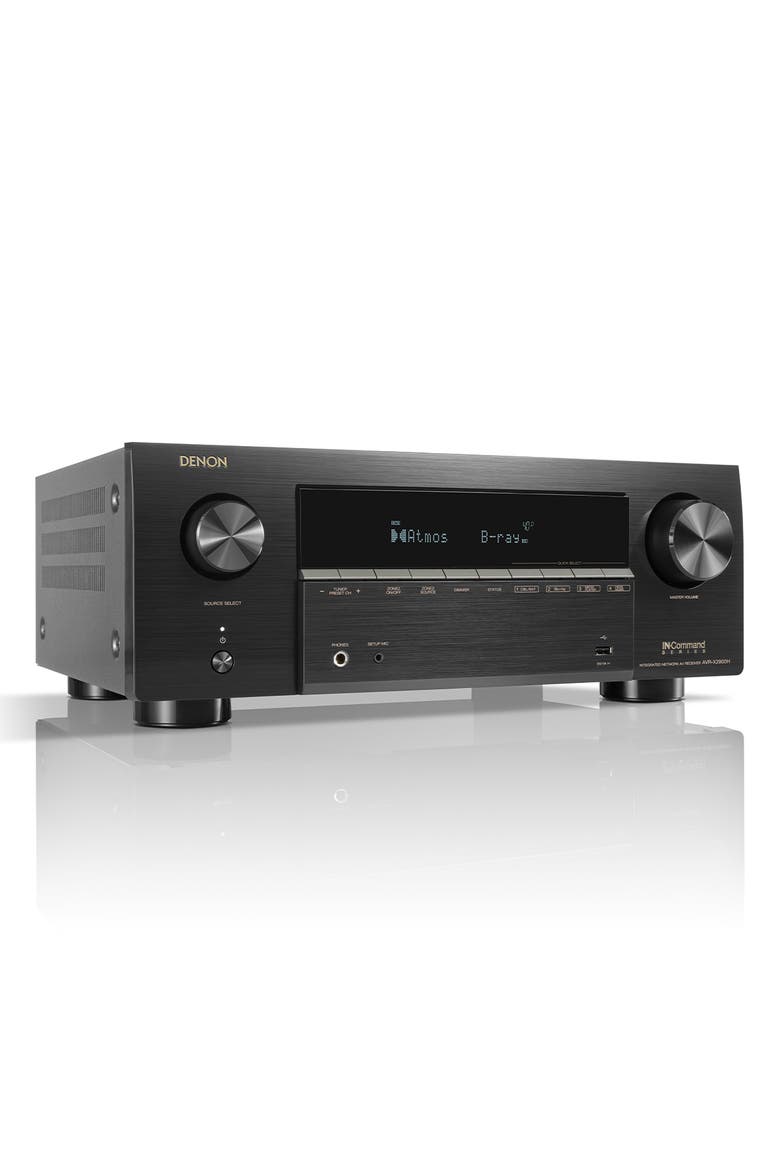 AVR-X2900H 7.2 Channel 8K Home Theater Receiver with Dolby Atmos & HEOS Built-In, Alternate, color, Black