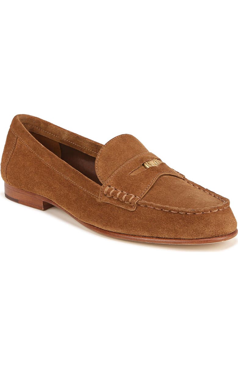 Veronica Beard Penny Loafer, Main, color, Hazelwood