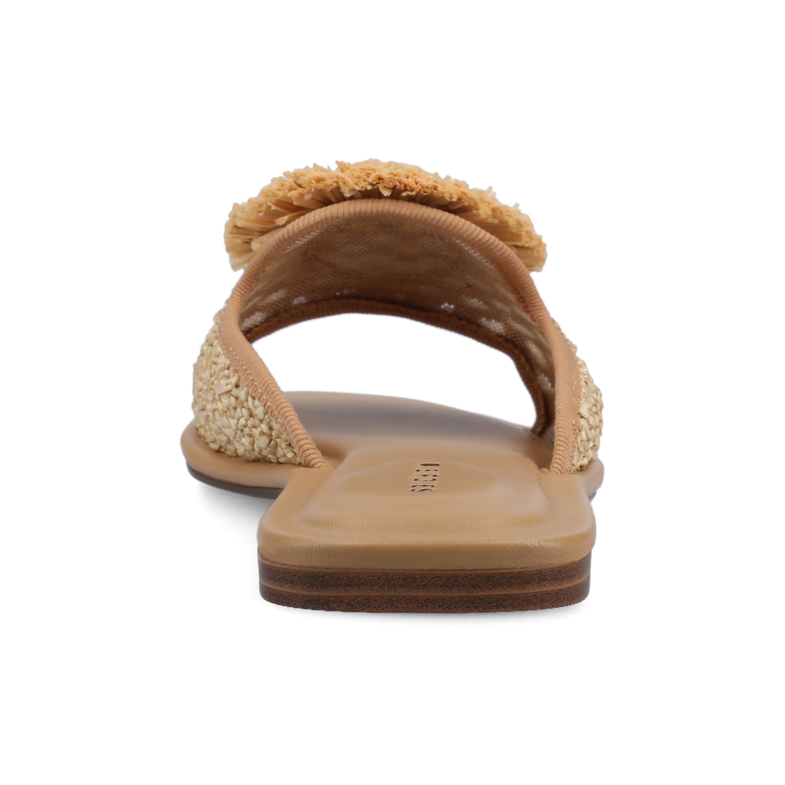 Birdies The Kiwi Pom Sandal, Alternate, color, Tan Openweave