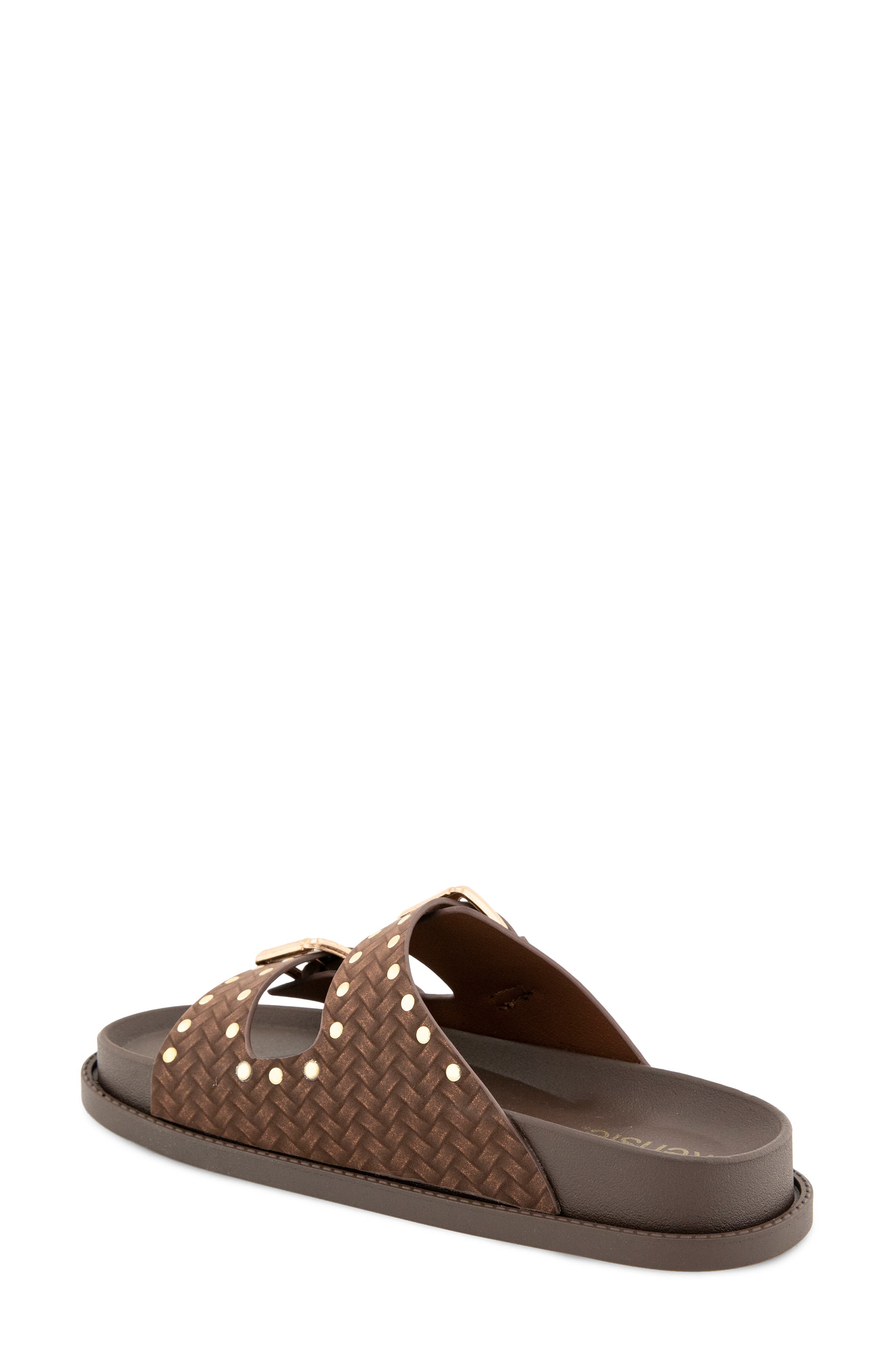 Salya Slide Sandal, Alternate, color, ESPRESSO