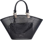 TOM FORD Medium Cutout Patent Leather Panier Tote