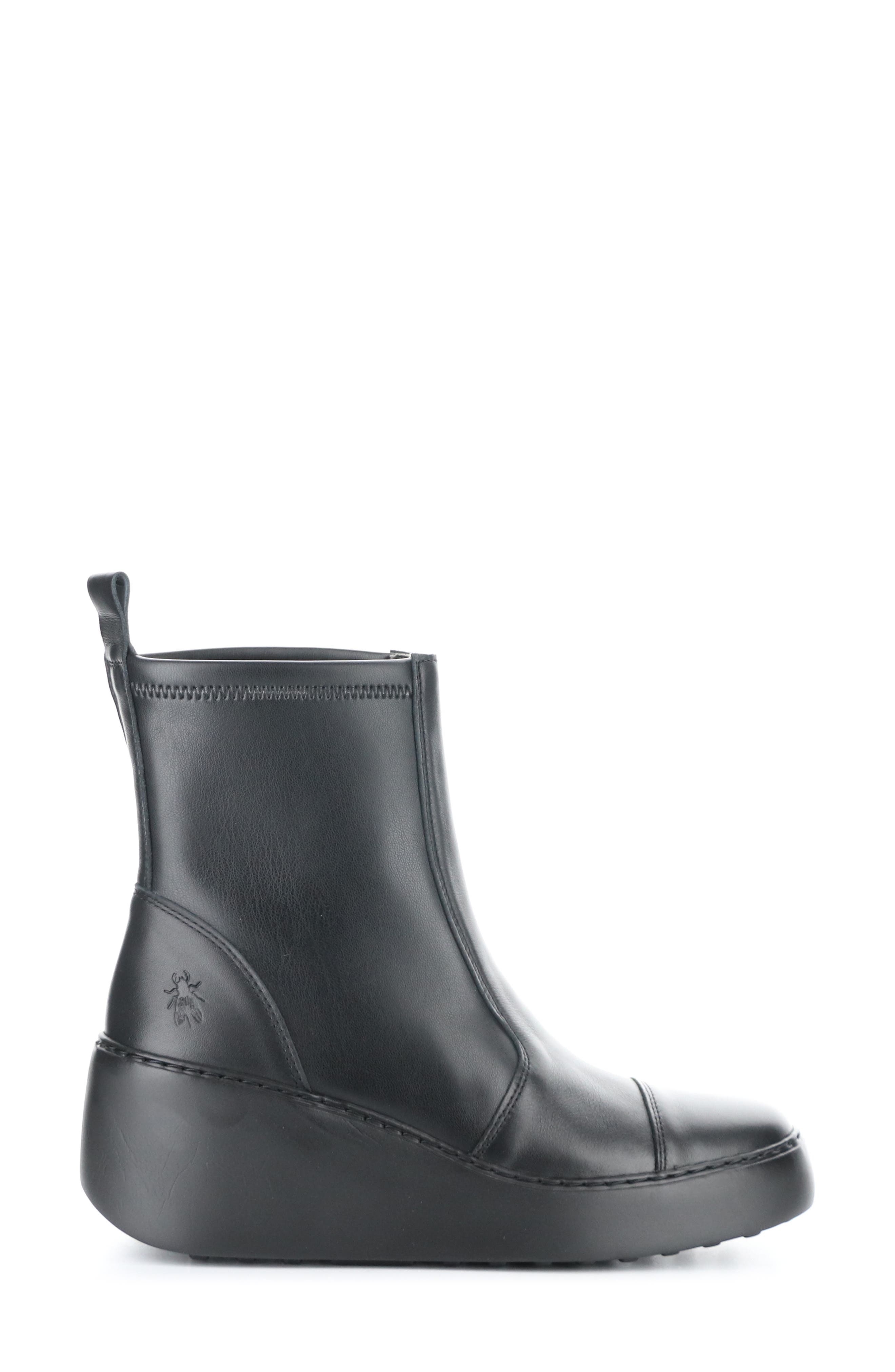 Fly London Daik Platform Wedge Bootie, Alternate, color, 