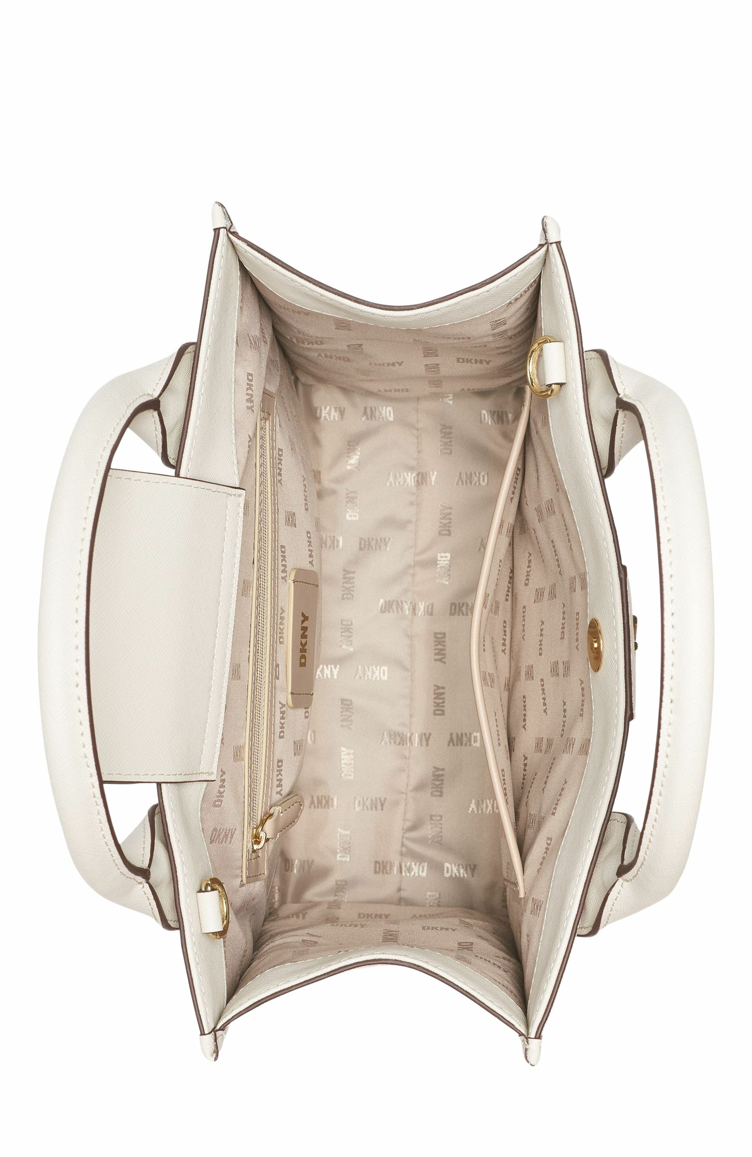 DKNY Pax North-South Tote Crossbody Bag, Alternate, color, Natrl/Army