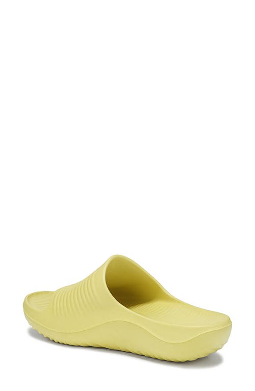 Ryka Women's Echo-recovery Slide Recovery Sandals In Verdant Yellow