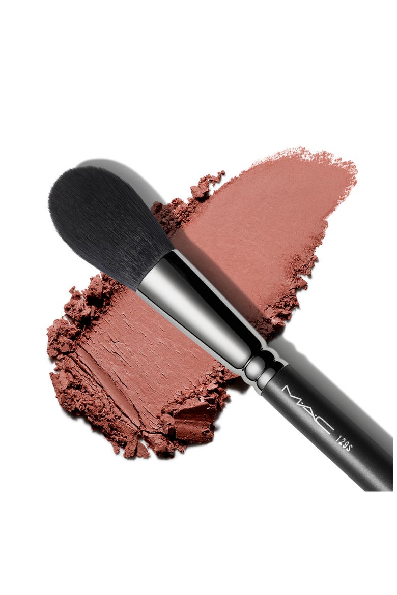 MAC 129S Synthetic Powder/Blush Brush, Alternate, color, NO COLOR