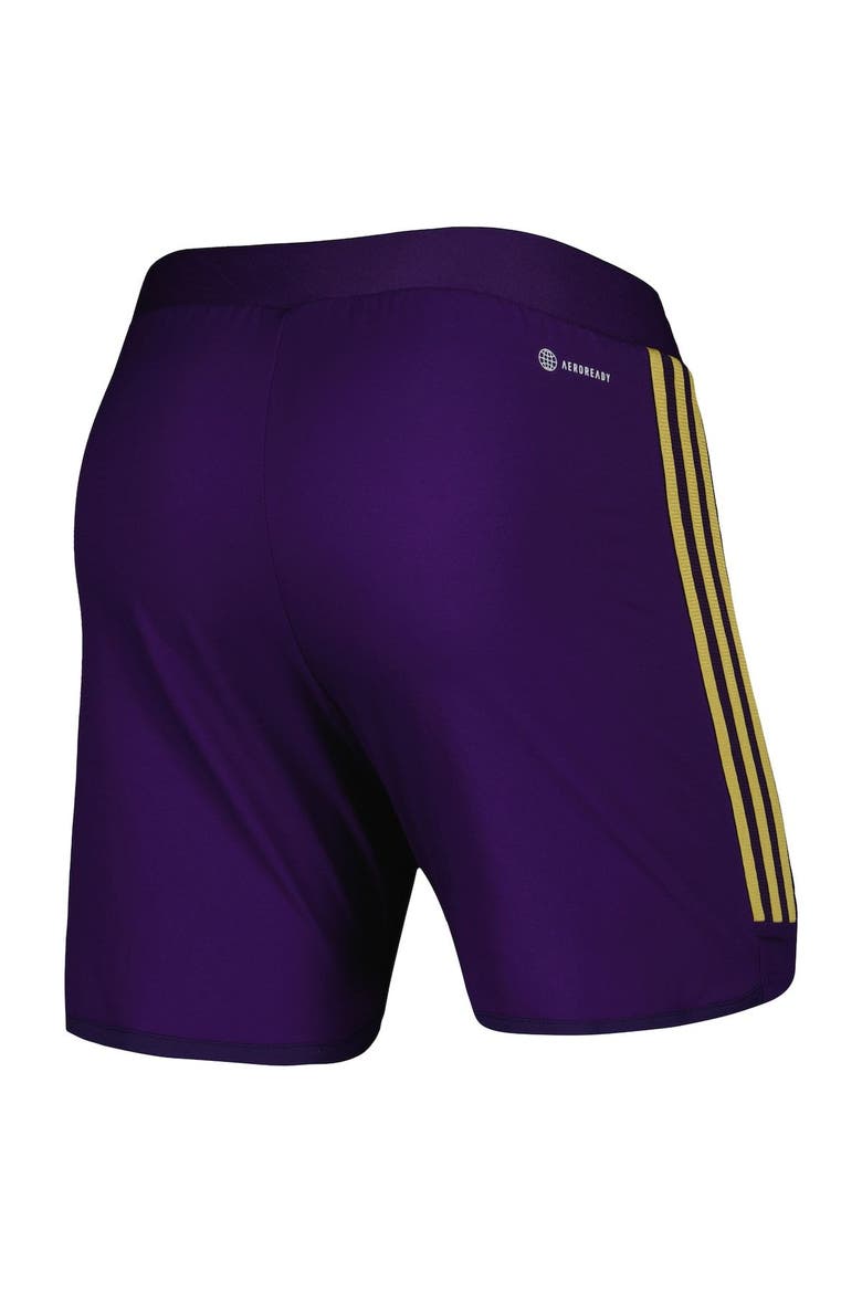 Men's adidas Purple Orlando City SC 2023 Away AEROREADY Authentic Shorts, Alternate, color, Purple