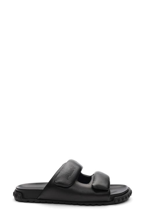 Ash Women's Twist Slide Sandals In Black