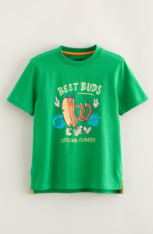 Tucker + Tate Kids' Graphic T-Shirt in Green Fern Best Buds 