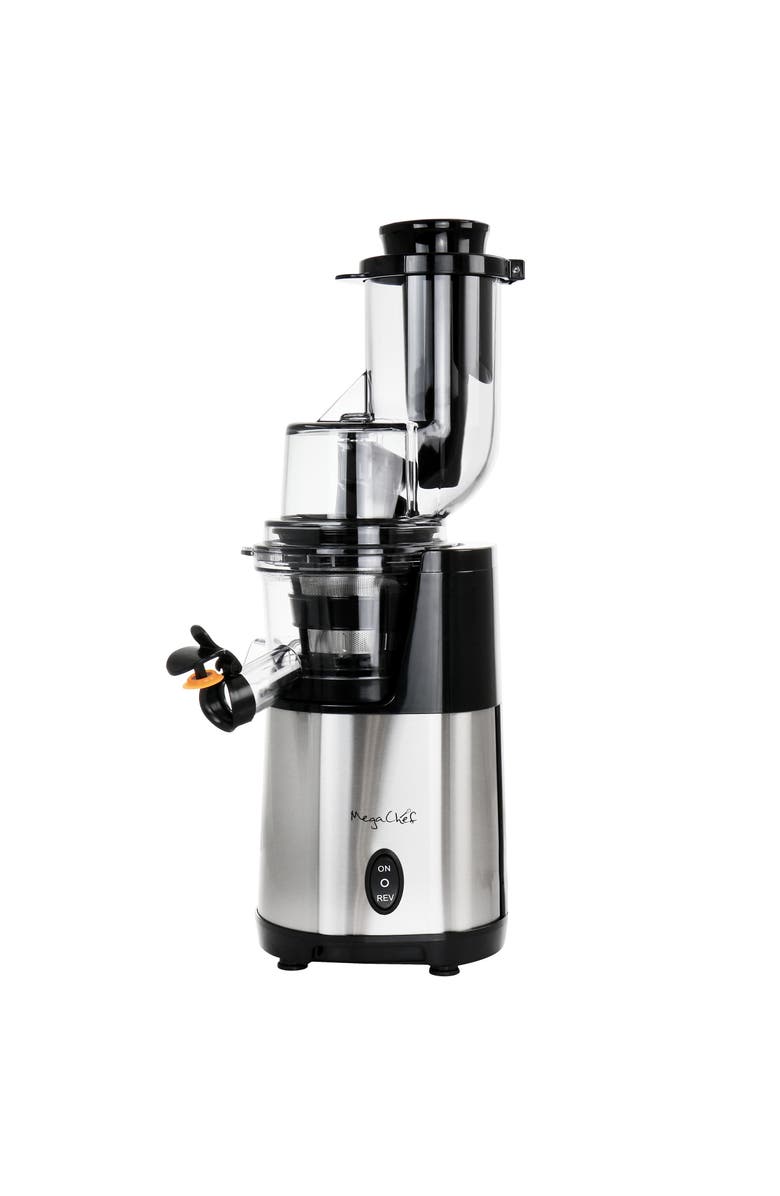 Megachef Pro Stainless Steel Slow Juicer, Alternate, color, Grey