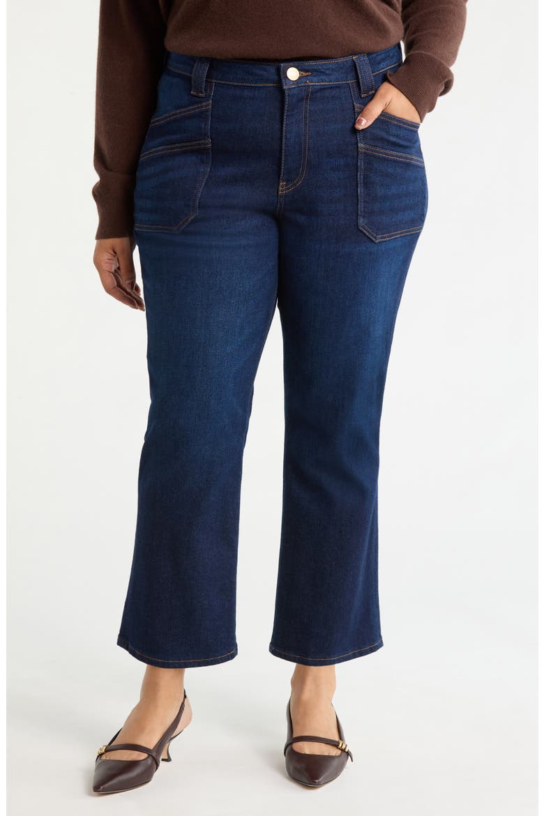 Kelsey High Waist Ankle Kick Flare Jeans, Main, color, INVOLVE