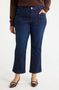 KUT from the Kloth Kelsey High Waist Ankle Kick Flare Jeans