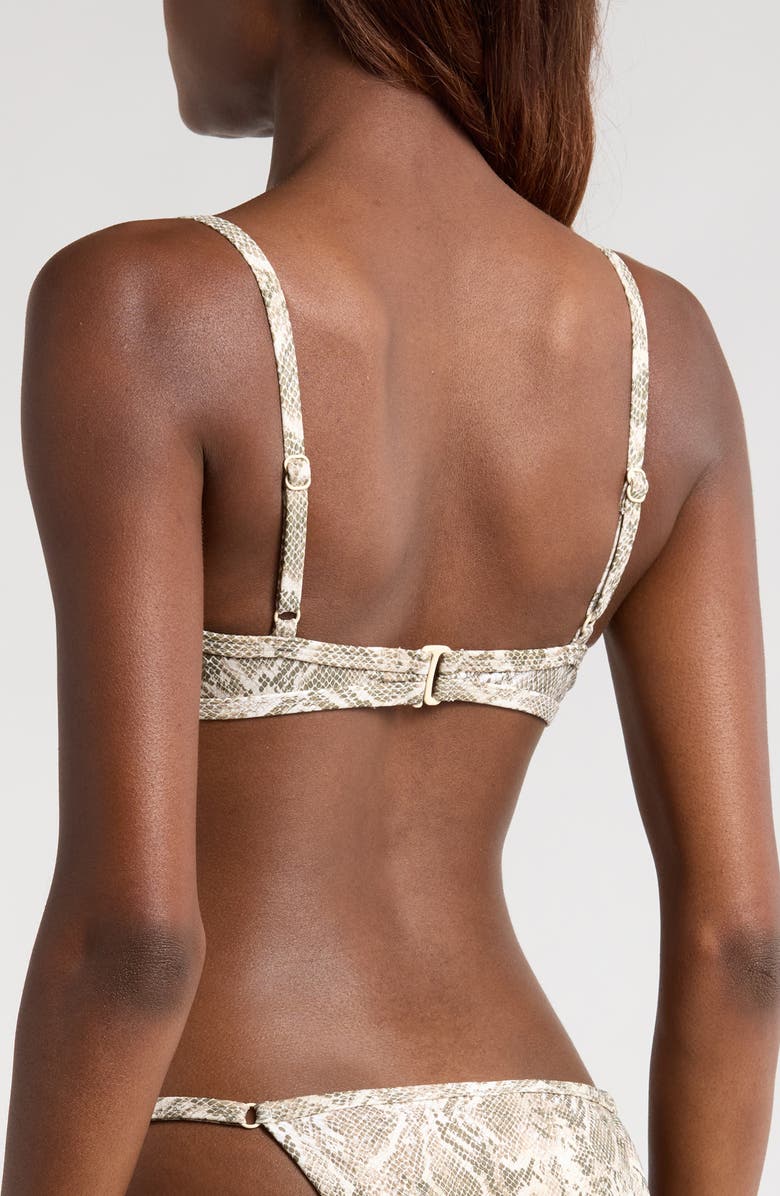 Good American Capri Bikini Top, Alternate, color, Ssp Print001