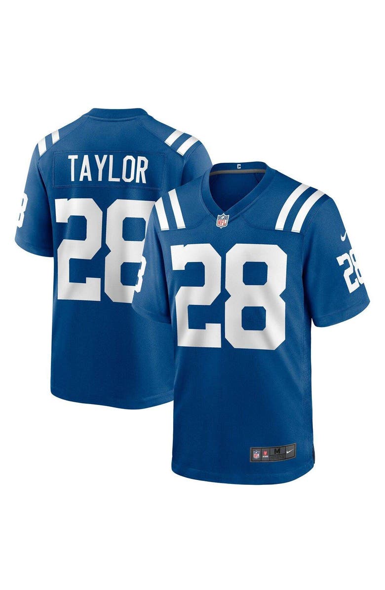 Nike Men's Nike Jonathan Taylor Royal Indianapolis Colts Game Jersey, Main, color, 