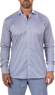 Maceoo Einstein Marthyr 0245 Contemporary Fit Button-Up Shirt