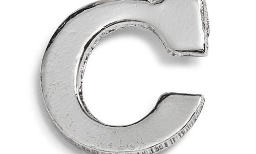 Nashelle Initial Charm In Sterling Silver - C