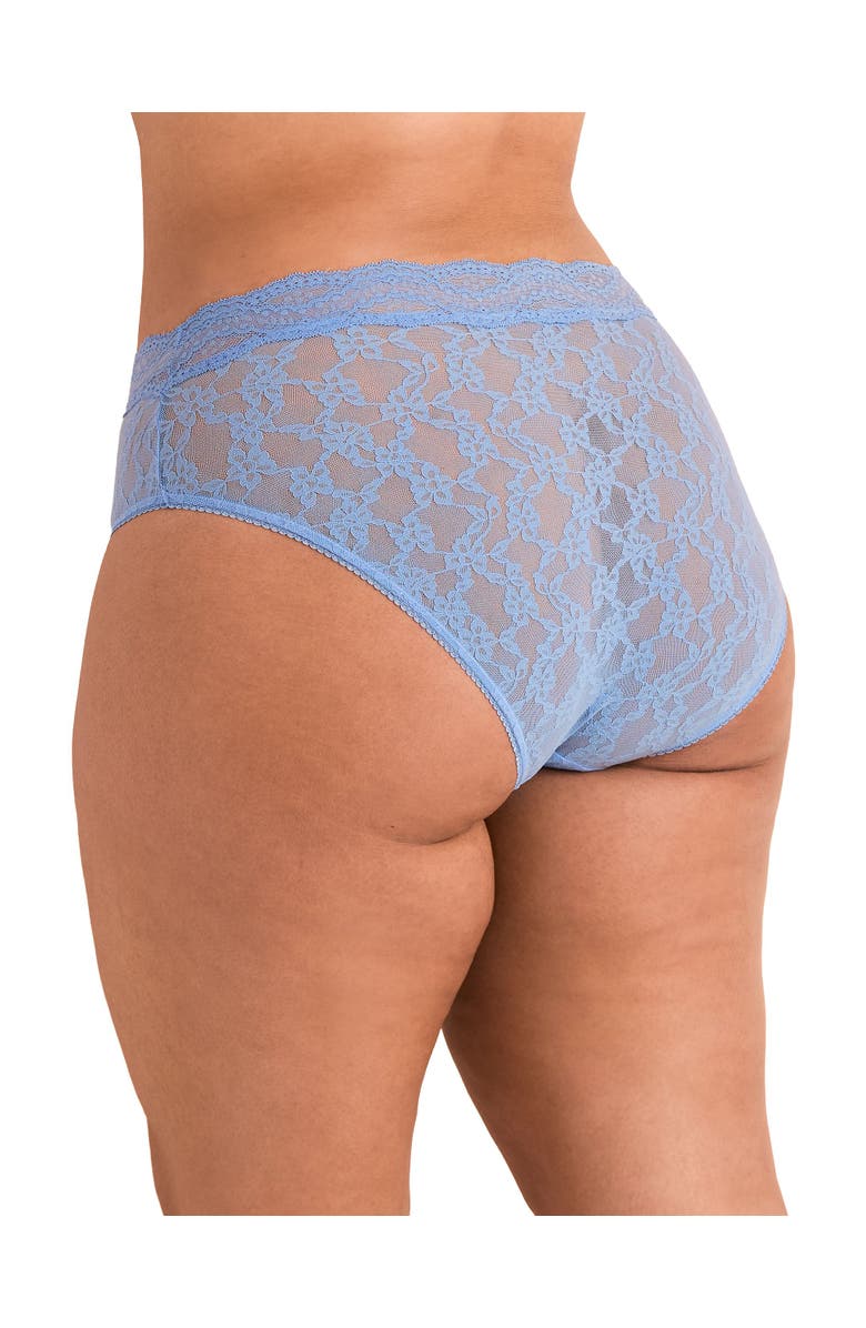 Adore Me Marine High Waisted Panties, Alternate, color, Medium Blue