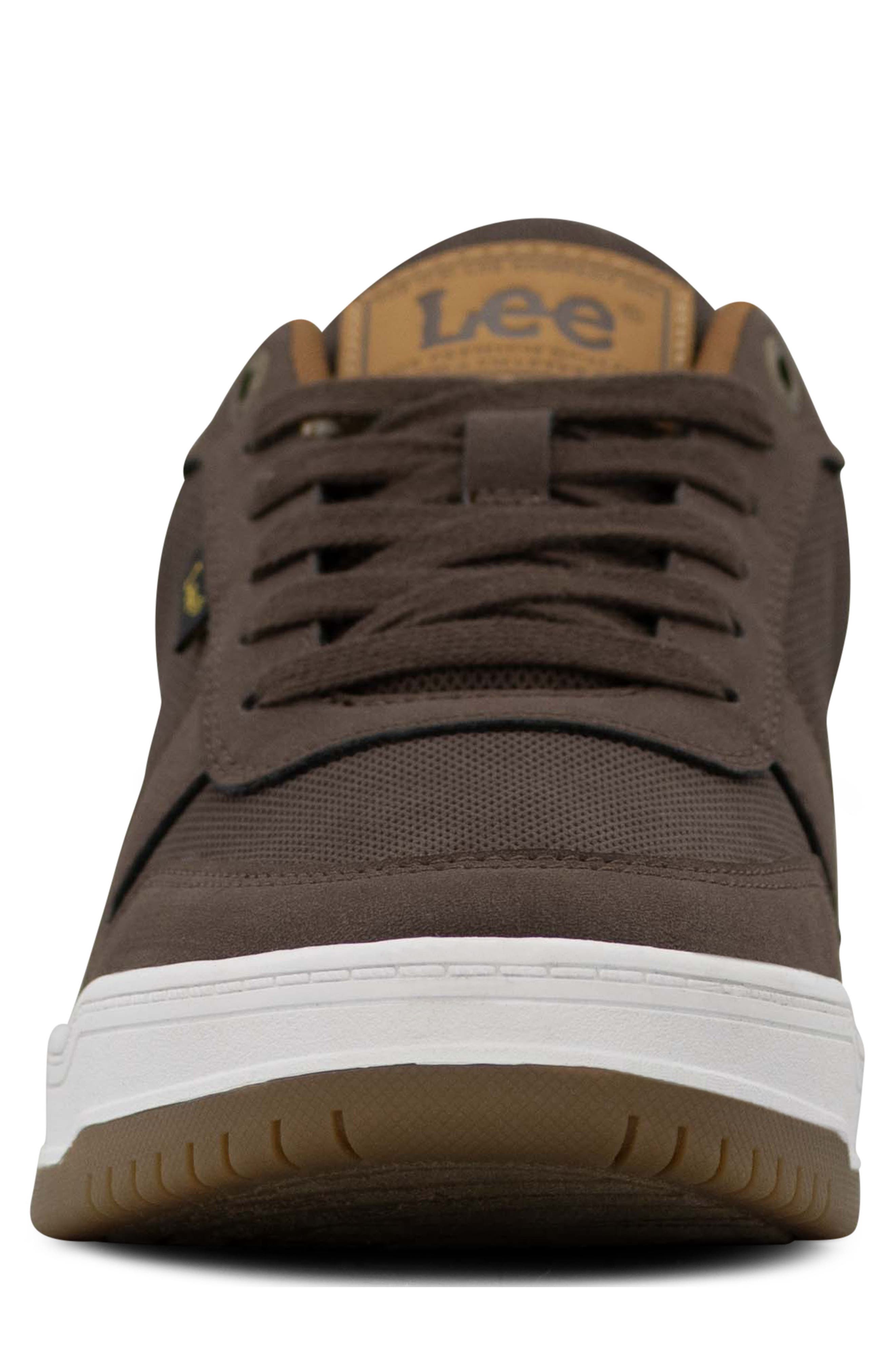 Lee Specter Too Sneaker, Alternate, color, Chocolate/ British Tan