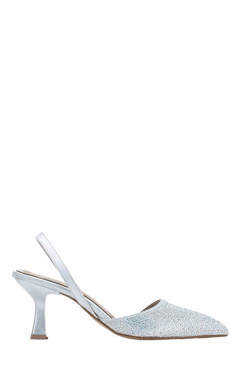 Rae Slingback Kitten Heel Pumps