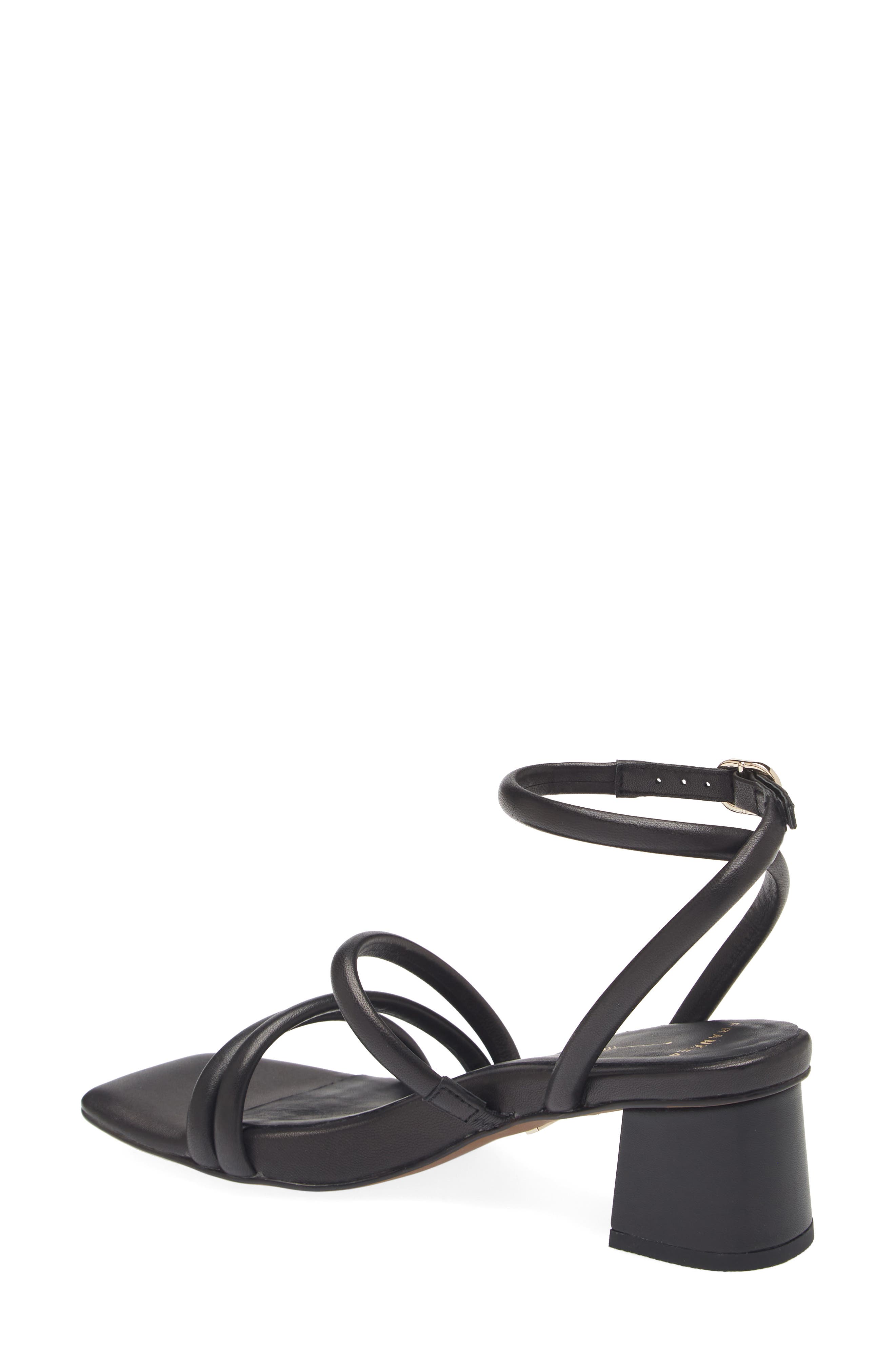 FRANKIE4 Ramsay Block Heel Sandal, Alternate, color, Black