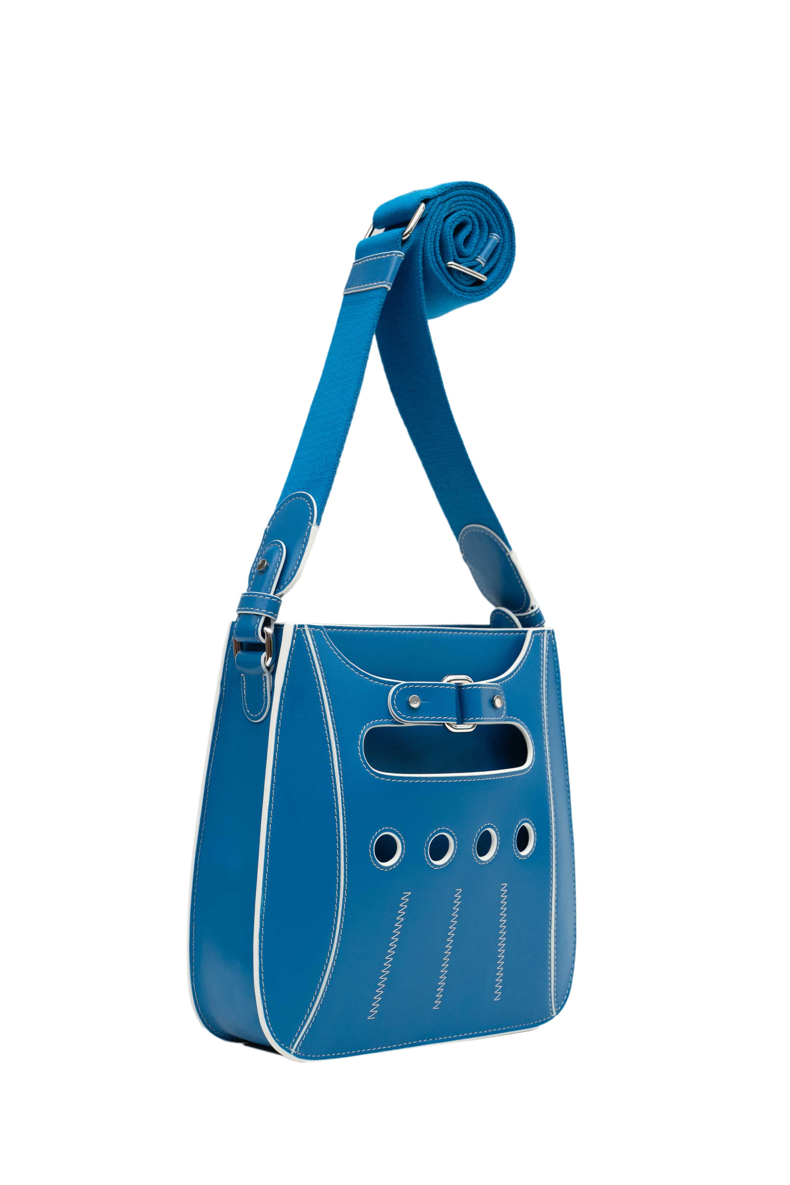 Cabbie Xbody, Alternate, color, AZUR / WHITE