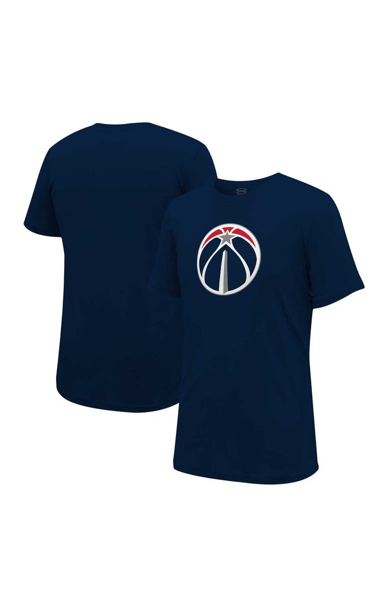 Stadium Essentials Unisex Stadium Essentials Navy Washington Wizards Primary Logo T-Shirt, Main, color, Navy