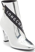 Longchamp Logo Ankle Boot