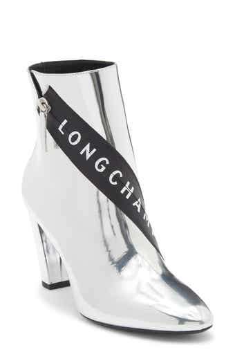 Longchamp Logo Ankle Boot