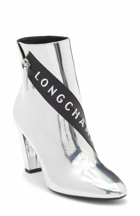 Longchamp Logo Ankle Boot