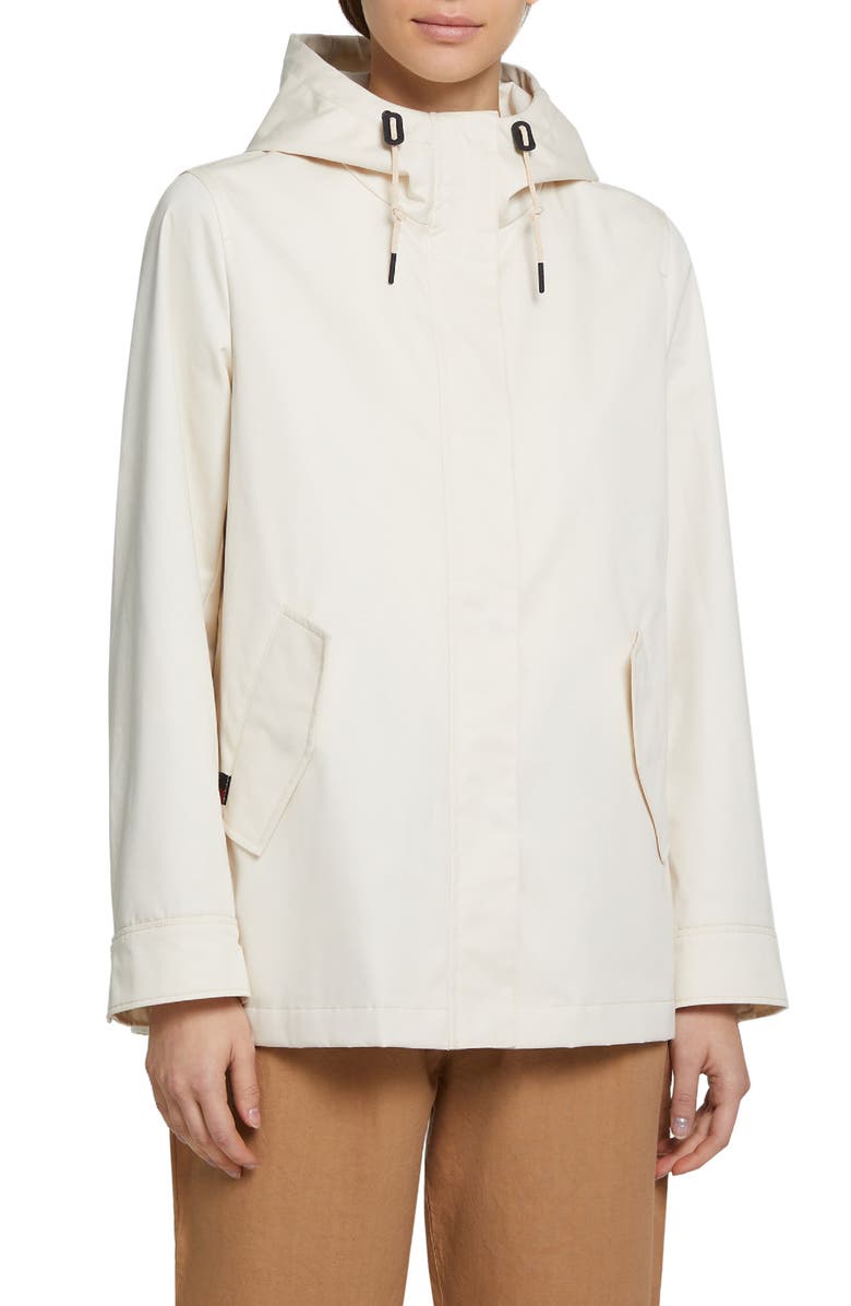 Woolrich Lilac Water Repellent Raincoat, Main, color, 