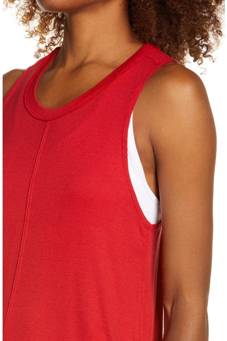 Favorite Rib Tank, Alternate, color, RED COUTURE