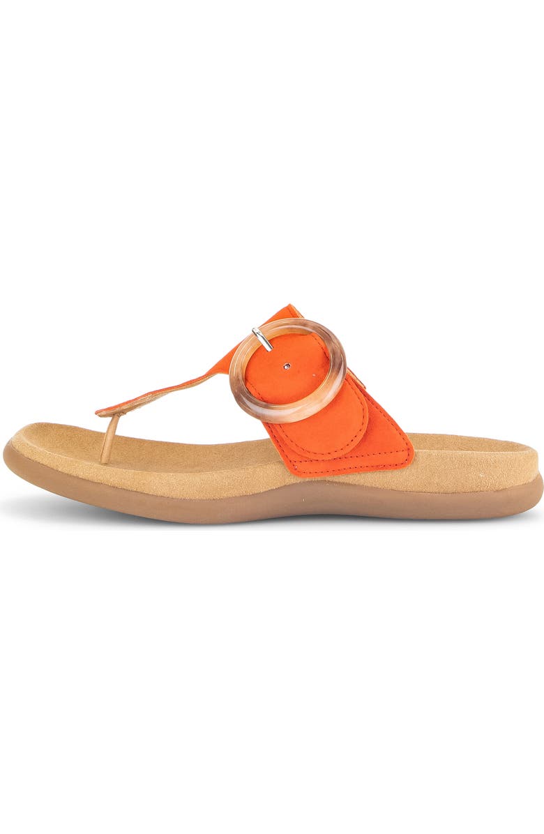 Gabor Flip Flop, Alternate, color, Pumpkin