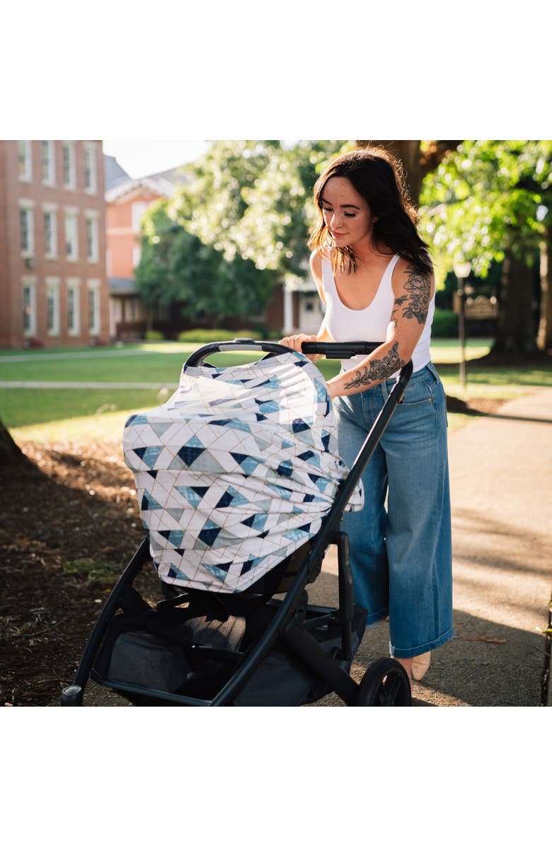 Milk Snob Original 5-in-1 Nursing and Car Seat Cover, Alternate, color, Levi