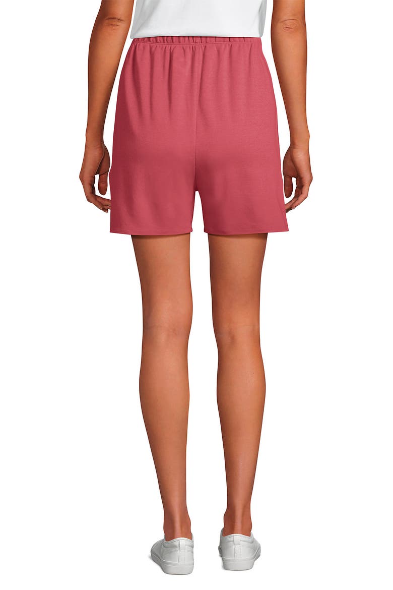 Plus Size  Sport Knit High Rise Shorts, Alternate, color, Soft Mojave Rose