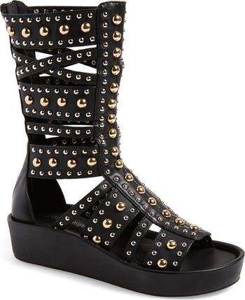 mid calf gladiator sandals