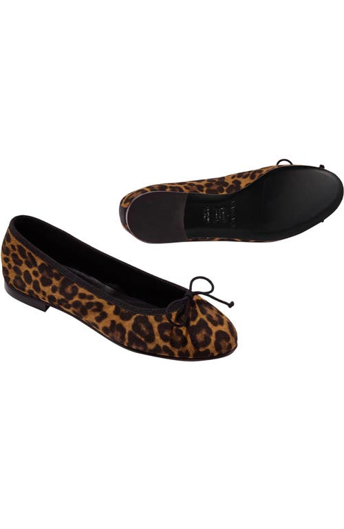 Margaux The Demi Flat In Animal Print