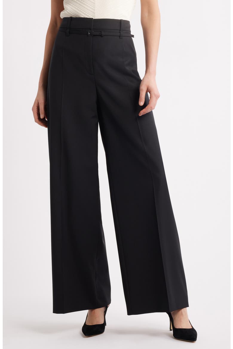 Tilda Wide Leg Pants, Main, color, BLACK