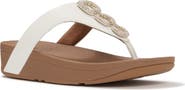 FitFlop Flowrise Crystal Wedge Flip Flop