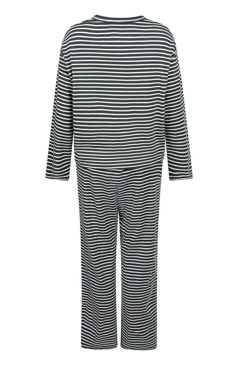 Hunkemöller Pyjamaset Cotton Jersey, Alternate, color, Green