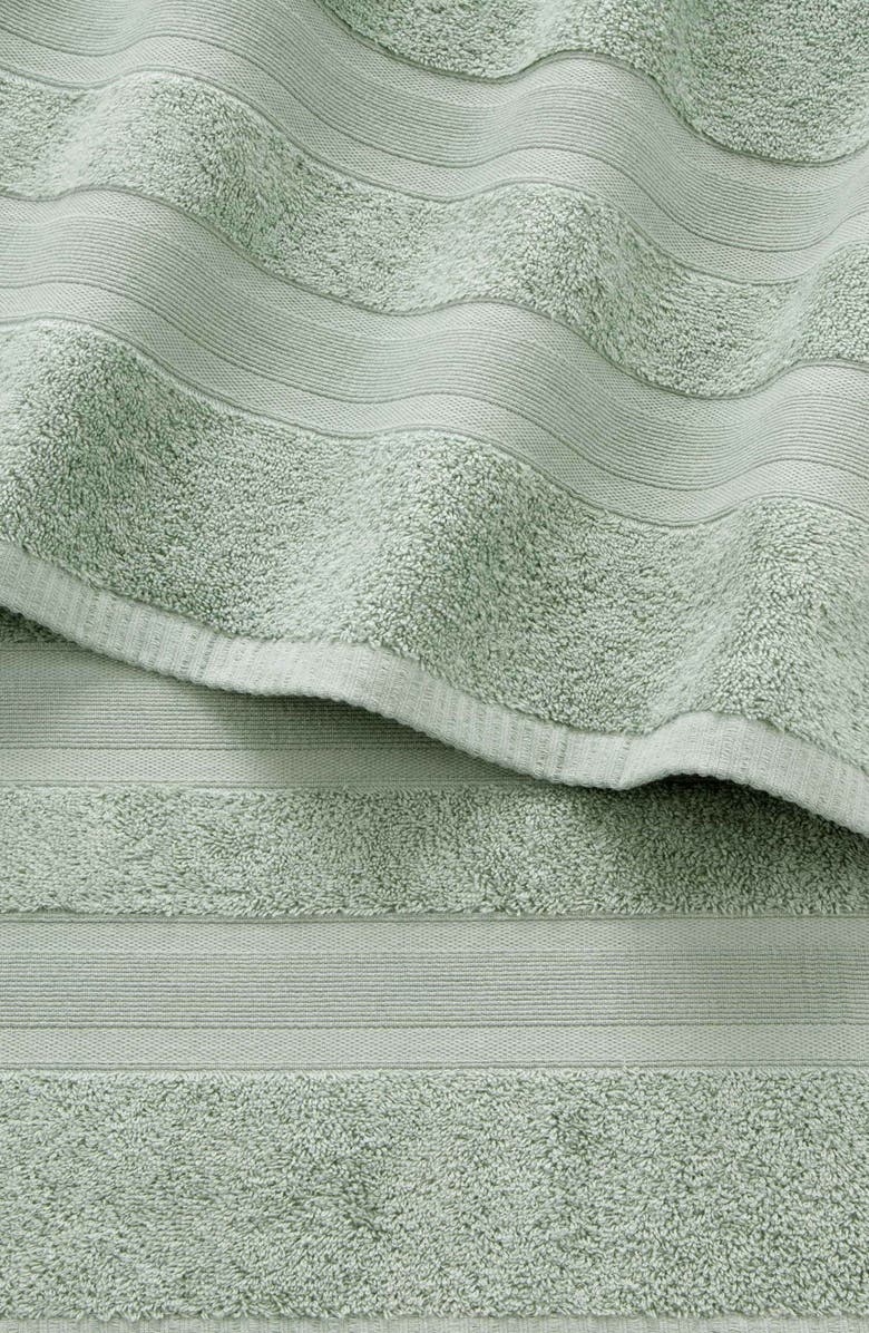 Martex Low Lint 6-Pack Bath Towel Set, Alternate, color, Moss Green