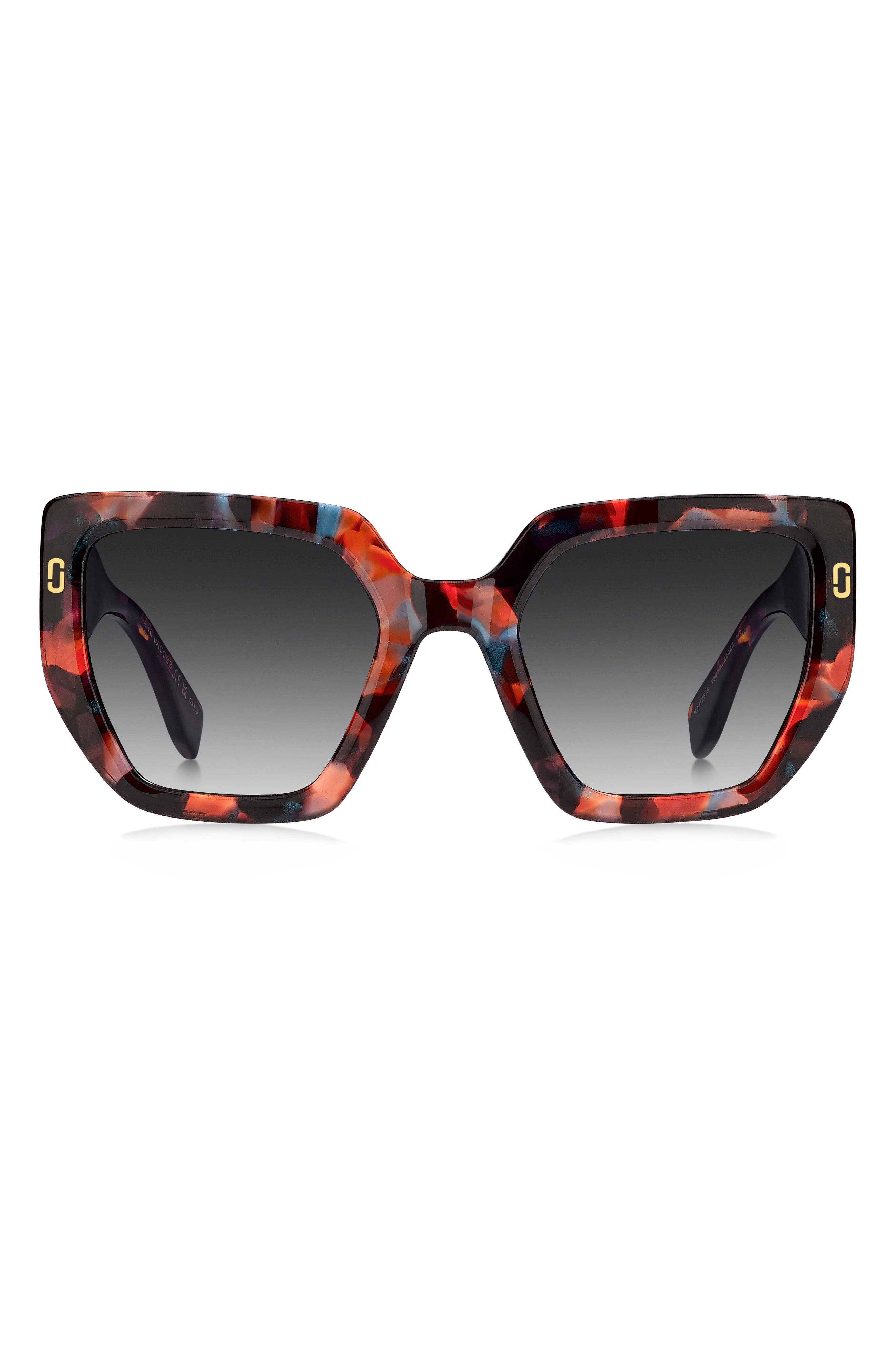 Marc Jacobs 1126/s 52mm Gradient Square Sunglasses In Brown Multi