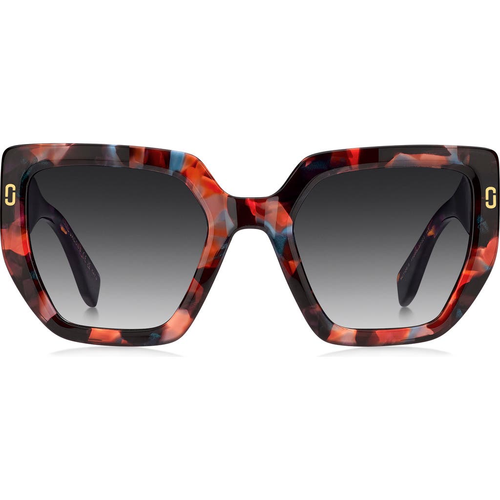 Marc Jacobs 1126/s 52mm Gradient Square Sunglasses In Brown Multi