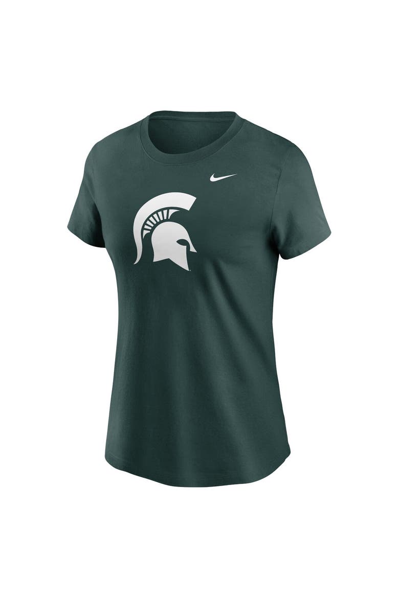 Women's Nike Green Michigan State Spartans Primetime Logo T-Shirt, Alternate, color, Green